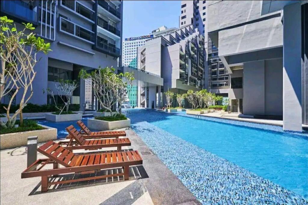 Seaview#Warmth#Netflix#Privatebathtub#Seasideluxurycondo#Imperioresidence Malacca Eksteriør billede